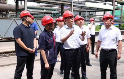 7.15日市委副書記、市長張濤一行蒞臨寶泰隆調(diào)研